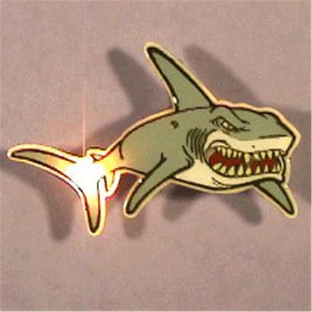 Endless Games Shark Flashing Body Light Lapel Pins EN3330923